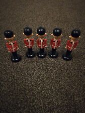 Molded wooden soldiers for sale  WAKEFIELD