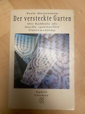 Versteckte garten kabbala gebraucht kaufen  Inrath