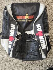 Mochila Ironman Arizona Tempo, multi zíper competidores corrida branca e vermelha preta  comprar usado  Enviando para Brazil