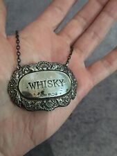 Sterling silver whiskey for sale  ASHTON-UNDER-LYNE