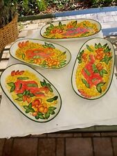 Piatti ovali ceramica usato  Vaglio Serra