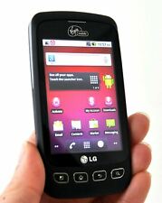 Smartphone inalámbrico LG Optimus V VM670 Virgin Mobile NEGRO Android 3G grado C segunda mano  Embacar hacia Argentina