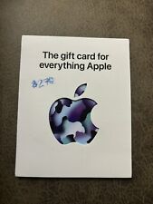 Tarjeta de regalo Apple $270, tarjeta física, envío gratuito, nunca usada, usado segunda mano  Embacar hacia Argentina