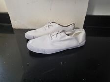 White lace plimsolls for sale  LONDON