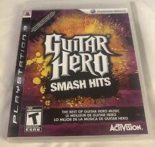 Guitar Hero: Smash Hits (Sony PlayStation 3, 2009) - Novo na caixa - Disco polido comprar usado  Enviando para Brazil