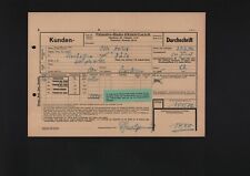 Hamburg rechnung 1949 gebraucht kaufen  Leipzig