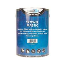Used, Bond It 5L Trowel Mastic Fibre Filled Bitumen Paint Roof Repair Compound Seal UK for sale  Shipping to South Africa