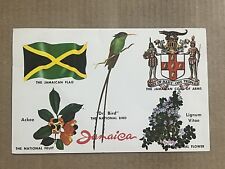Postcard jamaica flag for sale  Clarendon Hills