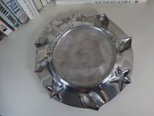 silver large round tray plate for sale  Denver