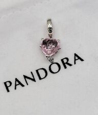 Autentyczny Pandora Różowy Drzewo genealogiczne i Serce Dangle Charm #792654C01 na sprzedaż  Wysyłka do Poland