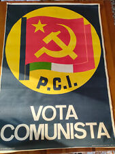 Manifesto elettorale partito usato  Italia