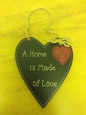 Black wooden heart for sale  BUDLEIGH SALTERTON