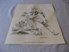 1981 football lithograph for sale  Stillwater