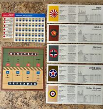Gráficos de referencia y gráficos de producción de Axis and Allies Battle Board solo 1984 segunda mano  Embacar hacia Argentina