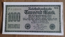 Deutsches reich reichsbanknote gebraucht kaufen  Paderborn