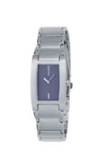 DKNY Women's Rectangle Bezel Blue Face All Stainless Steel Watch NY3078, used for sale  Shipping to South Africa