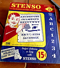 Vintage 1956 stenso for sale  Santa Rosa