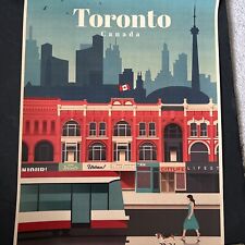 Toronto poster retro for sale  Ashburn