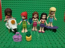 Lote de 5 Minifiguras Lego Friends Meninas Bonecas Lote #3 Acessórios Scooter Praia comprar usado  Enviando para Brazil