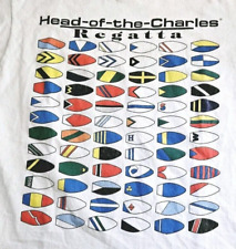 Camiseta regata vintage anos 80 Boston Head of the Charles Collegiate Rowing Crew SS comprar usado  Enviando para Brazil