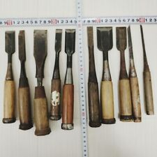 Lot wood chisel for sale  Shipping to Ireland