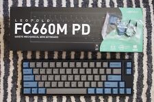 Mini teclado mecánico Leopold FC660M PD azul/negro/gris, usado segunda mano  Embacar hacia Argentina