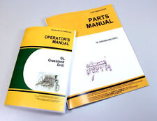OPERATOR PARTS MANUALS FOR JOHN DEERE GL GRASSLAND DRILL OWNERS CATALOG PLANTER for sale  Brookfield