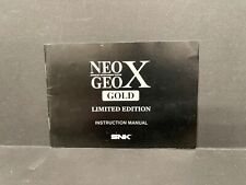 Neo Geo X Gold Edição Limitada Manual de Instruções SOMENTE Livreto Console Autêntico, usado comprar usado  Enviando para Brazil