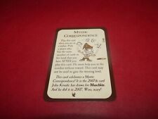 Used, Steve Jackson Games: Munchkin Mystic Correspondence promo card for sale  Loveland