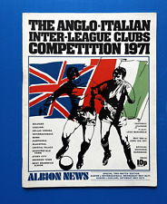 Torneo angloitaliano 1971 usato  Quartu Sant Elena