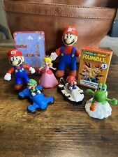 Lote de 8 juguetes de McDonalds/Wendys Super Mario Bros figuras, usado segunda mano  Embacar hacia Argentina