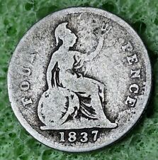 1837 four pence for sale  CHELMSFORD