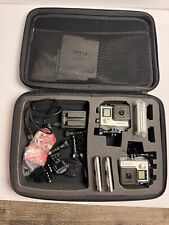 Câmeras de ação GoPro HERO4 (x2) - Edição prata - Pacote inicial comprar usado  Enviando para Brazil