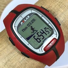 Reloj monitor de fitness de ritmo cardíaco Polar RS200 rojo POLAR ELECTRO batería nueva segunda mano  Embacar hacia Argentina