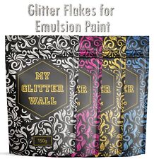 Glitter wall Additive paint for emulsion Bedroom Kitchen wallpaper 150Gram, used for sale  Shipping to South Africa