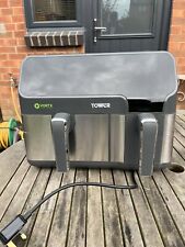 Used, Tower Vortx 8.5L Dual Basket Air Fryer Grey 1700 W for sale  Shipping to South Africa