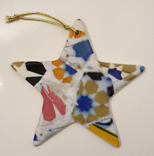 Porcelain star ornament for sale  Fort Ann