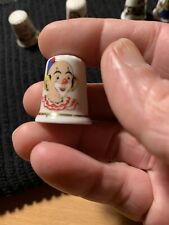 Crock clown thimble for sale  WETHERBY