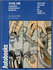 Used, Autobook Owners Workshop Manual (888) VAUXHALL VIVA HB, 90, SL, SL90 1966-70 for sale  BLACKPOOL