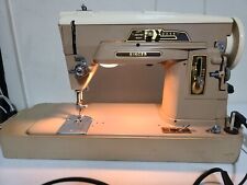 Vintage Singer Sewing Machine 403A Slant-O-Matic Zig Zag Case Runs Well , used for sale  Mineral Wells