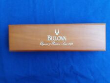 Bulova Accutron Box Orologi Bordeaux "Elegance & Precision Swiss Made 1990s usato  Messina