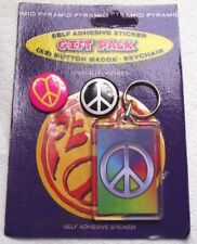 Peace badges keyring for sale  TAMWORTH