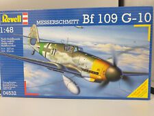 Revell 04532 Messerschmitt Bf 109 G-10 Flugzeug Modellbau Satz 1:48 Militaria comprar usado  Enviando para Brazil