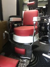 Usado, Barber Chair  round Seat USA Sedia Barbiere ( Belmont, Koken, Paidar,Climazon) comprar usado  Enviando para Brazil