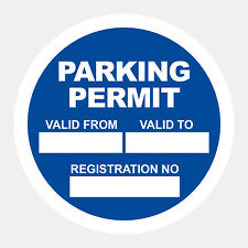 Parking permit sticker for sale  HEMEL HEMPSTEAD