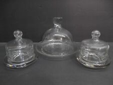 PRINCESS HOUSE HERITAGE BUTTER CHEESE DOME AND 2 INDIVIDUAL BABY CAKES DISHES for sale  Melbourne