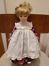 Blonde porcelain doll for sale  BROMLEY