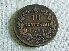 Moneta regno italia usato  Pian di Sco