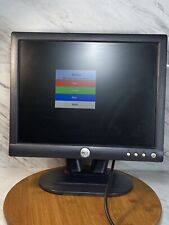 Monitor de computadora de pantalla plana Dell REV A01 funciona con soporte de cable de alimentación de 17 pulgadas segunda mano  Embacar hacia Argentina