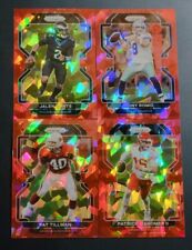 2021 Prizm Football RED ICE PRIZMS 1-248 You Pick the Card myynnissä  Leverans till Finland